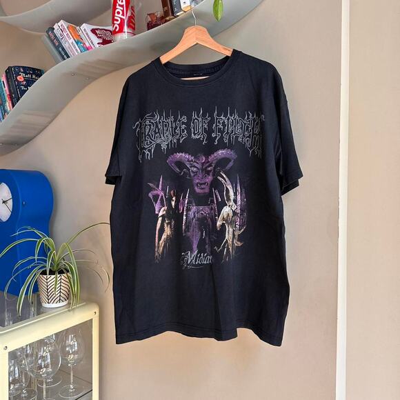 Vintage Cradle Of Filth Band Shirt